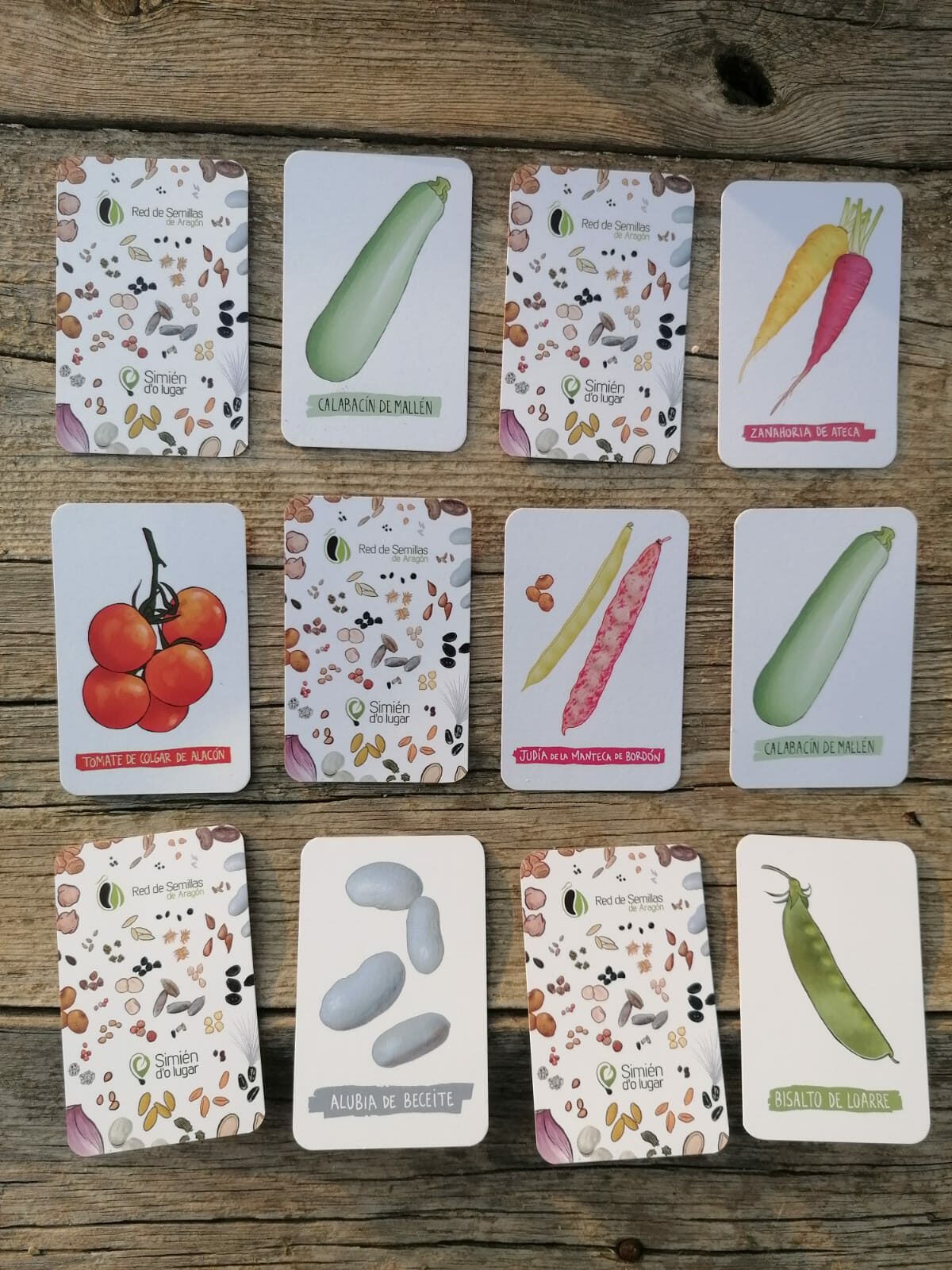 * Juego Memory "Simién d'o lugar" - Imagen 3